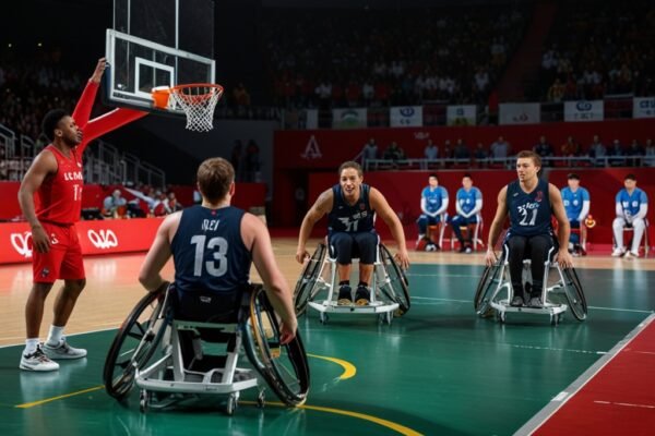 wheelchair basketball paralympics 2024​