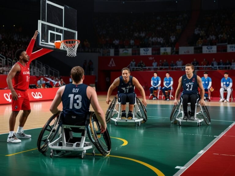 wheelchair basketball paralympics 2024​