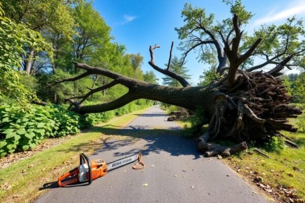 How to Clear Fallen Trees Without Hiring Help