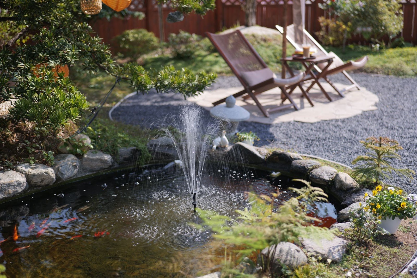 Construct a Garden Pond