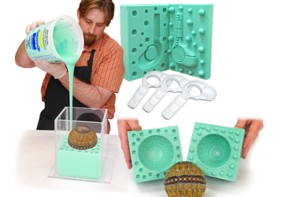 Clean Silicone Molds