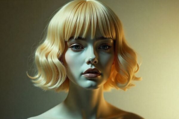 Human Hair Blonde Wigs Under $70